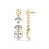 HexaGlow Dangler Diamond Earrings