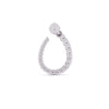 Huggie Hoop Diamond Earrings