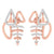 Interlocking Hoop Earrings