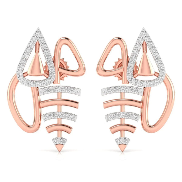Interlocking Hoop Earrings