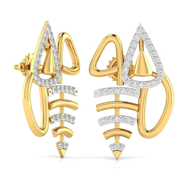 Interlocking Hoop Earrings
