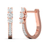 Linear Diamond Dangler Earrings