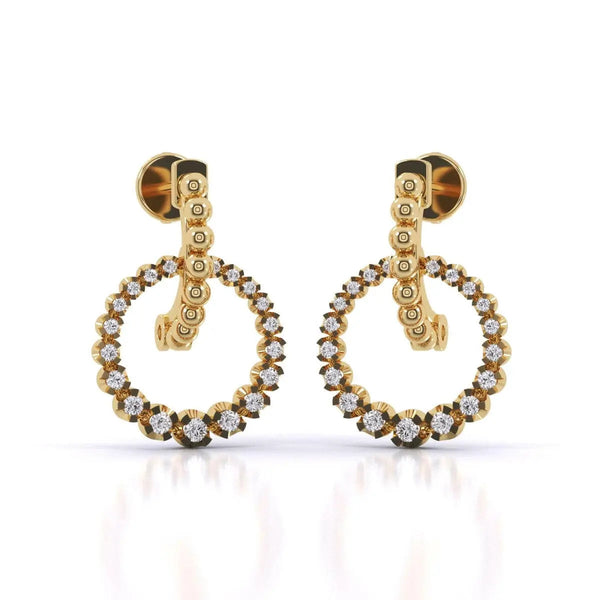 Luxe Hoops Diamond Earrings