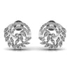 Marquise Diamond Whirl Earrings
