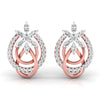 Marquise & Round Diamond Knot Earring