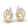 Marquise & Round Diamond Knot Earring