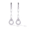 Minimalist Gold Diamond Earrings