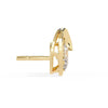 Modern Diamond Stud Earrings