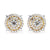 Multi-Halo Diamond Earrings