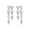 Multi-Shape Diamond Drop Earrings