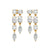 Multi-Shape Diamond Drop Earrings