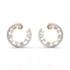 Multi Shape Open Hoop Earring