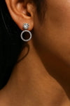 Orbit Diamond Three-way Studs Earrings