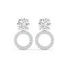 Orbit Diamond Three-way Studs Earrings