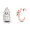 Petal & Pear Diamond Earrings