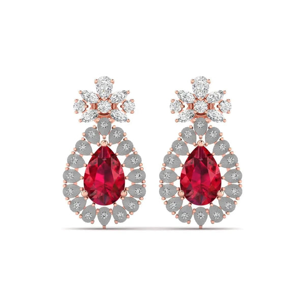 Petalstorm Diamond Earrings