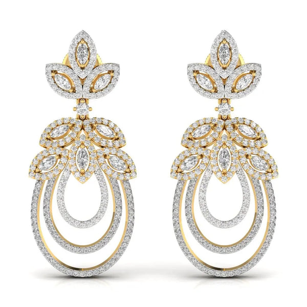 Regalia Diamond Drop Earrings
