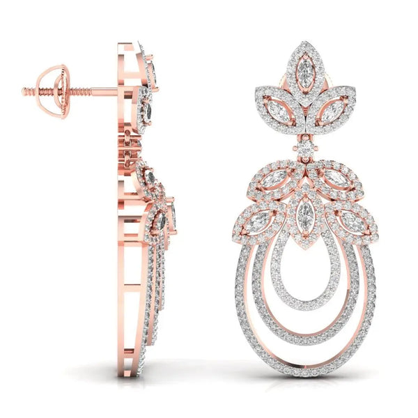 Regalia Diamond Drop Earrings