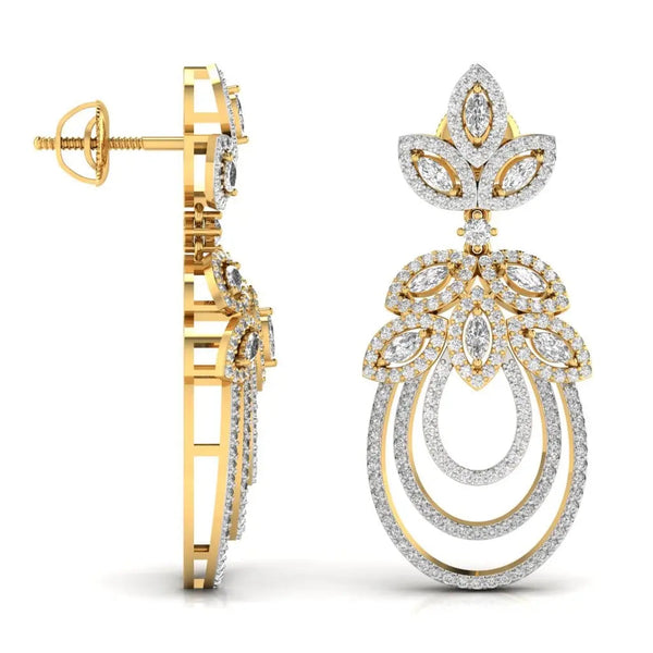 Regalia Diamond Drop Earrings