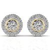 Round Cut Diamonds Studs Earring
