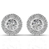 Round Cut Diamonds Studs Earring