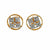 Round cut Diamonds Studded Earrings