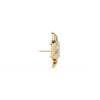 S-Shaped Diamond Earrings