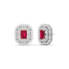 Sangria Lab Grown Diamond Studs