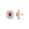 Sangria Lab Grown Diamond Studs