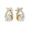 Sleek Cross Diamond Ring