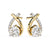 Sleek Cross Diamond Ring