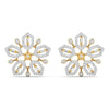 Snowflake Diamond Earrings