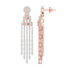 Sparkfall Dangler Diamond Earrings