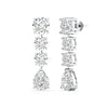 Sparkling Strands Diamond Earrings
