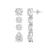 Sparkling Strands Diamond Earrings