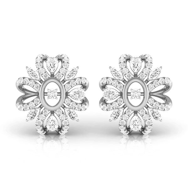 Statement Glam Diamond Earrings