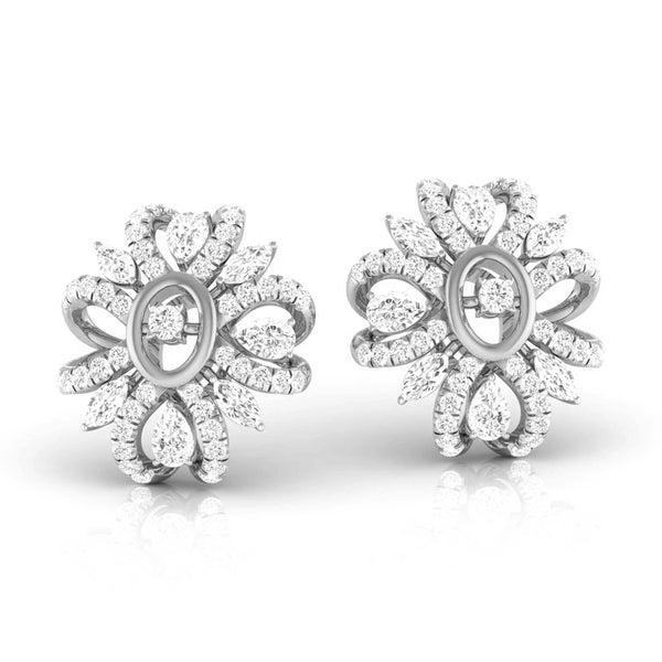 Statement Glam Diamond Earrings