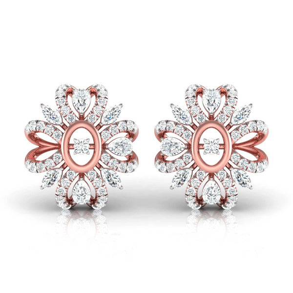 Statement Glam Diamond Earrings