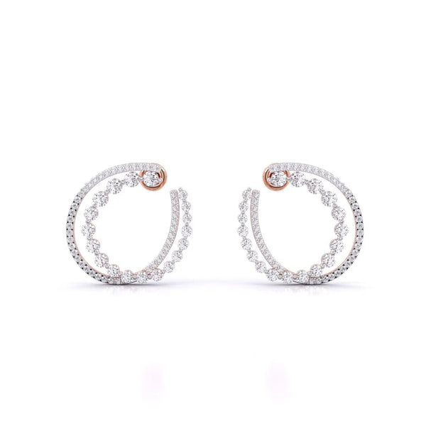 Stylish Diamond Earrings