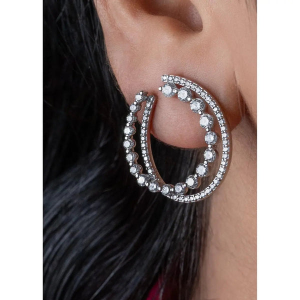 Stylish Diamond Earrings