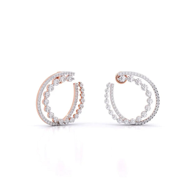 Stylish Diamond Earrings