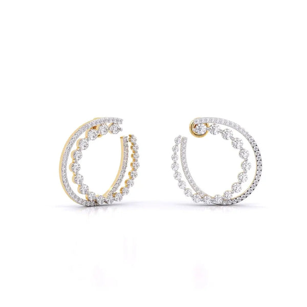 Stylish Diamond Earrings