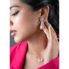 Three-Tier Diamond Earrings