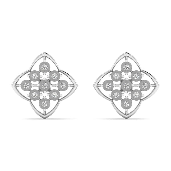 Unique Diamond Stud Earrings