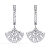 Vintage Dangler Diamond Earrings