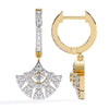 Vintage Dangler Diamond Earrings